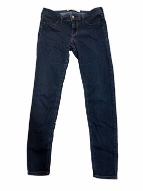 Hollister Women's Dark Indigo Skinny Jeans